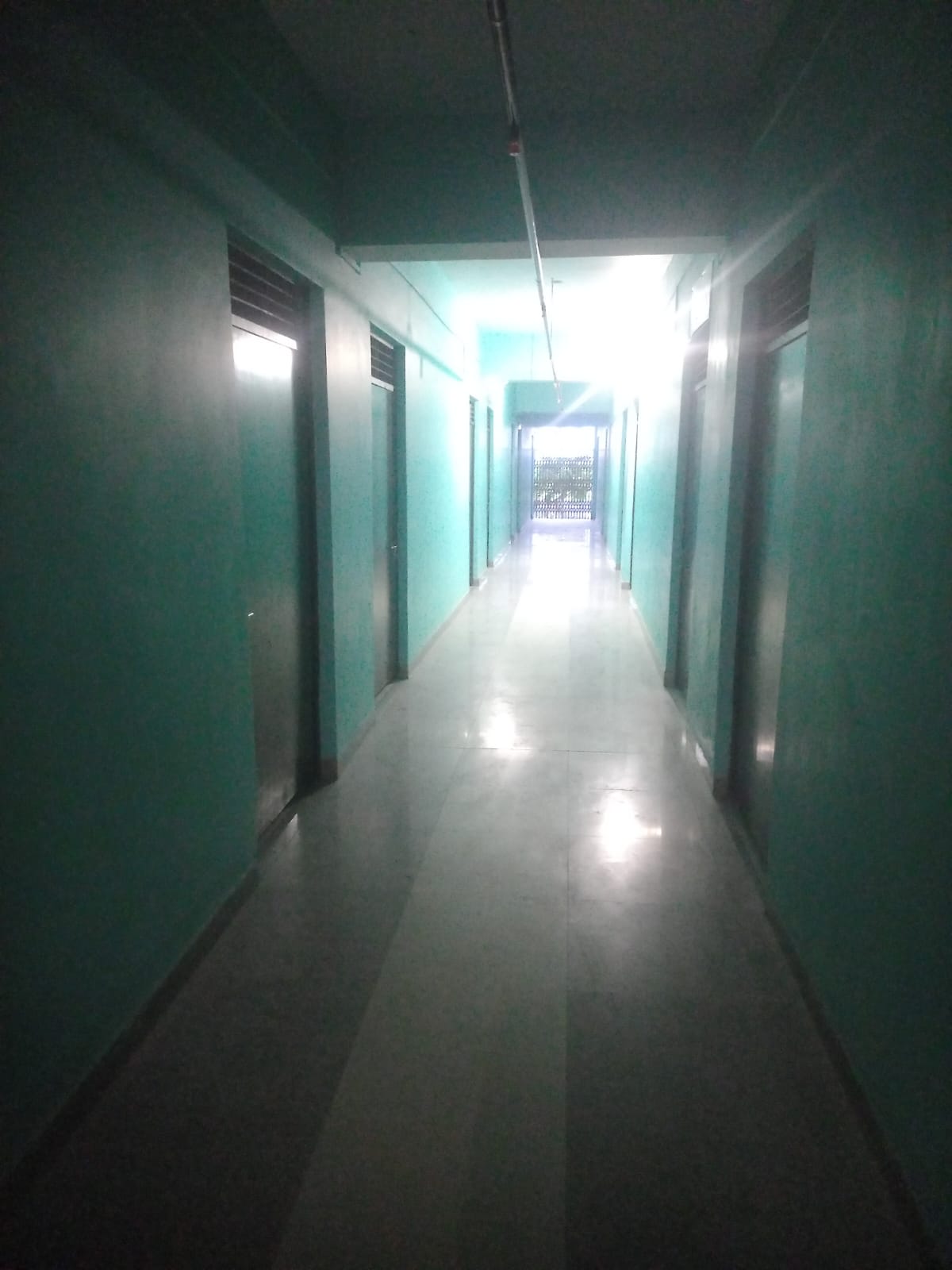 School corridor